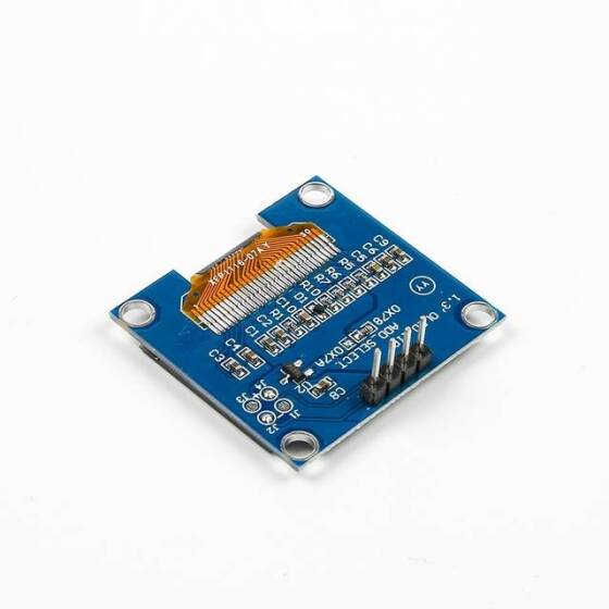 1.3 inç I2C IIC OLED LCD Modül 4 Pin Mavi SH1106 Çip (GND VCC) - 4