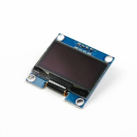 1.3 inç I2C IIC OLED LCD Modül 4 Pin Mavi SH1106 Çip (GND VCC) - 12