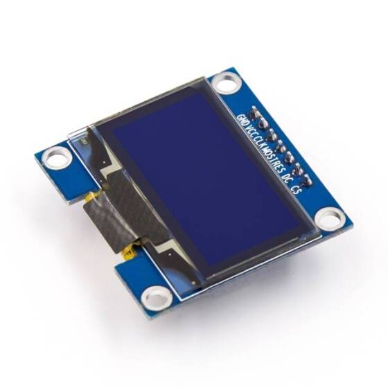 1.3 inç SPI OLED LCD Modül + CS Pin 7 Pin Beyaz SH1106 Çip (GND VCC) - 2