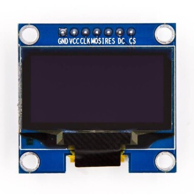 1.3 inç SPI OLED LCD Modül + CS Pin 7 Pin Beyaz SH1106 Çip (GND VCC) - 6