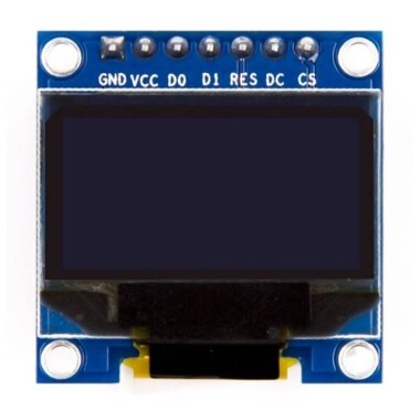 1.3 inç SPI OLED LCD Modül + CS Pin 7 Pin Mavi SH1106 Çip (GND VCC) - 2