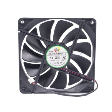 135x135x25mm 12V 0.36A Fan 2 Kablolu - Görsu Elektronik