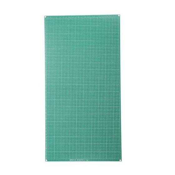 13x25cm Tek Yüzlü Delikli Pertinaks - Prototip PCB - 2