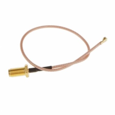 15cm IPEX1 - RP-SMA Dişi Konnektör Kablosu 11mm RG178 - 1