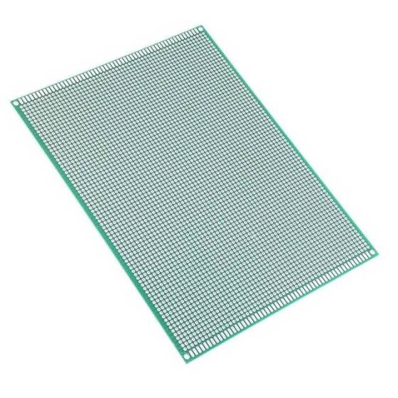 15x20cm Çift Yüzlü Delikli Pertinaks - Prototip PCB - 1