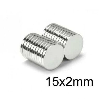 15X2mm Neodyum Güçlü Mıknatıs - Neodim Magnet - Görsu Elektronik
