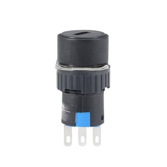 16mm Anahtarlı Mandal Buton 0-1 - 3