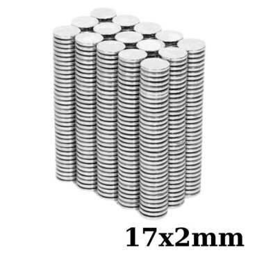 17x2mm Neodyum Güçlü Mıknatıs - Neodim Magnet - Görsu Elektronik