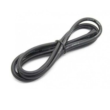18 AWG Silikon Kablo Siyah - 1 Metre - 1