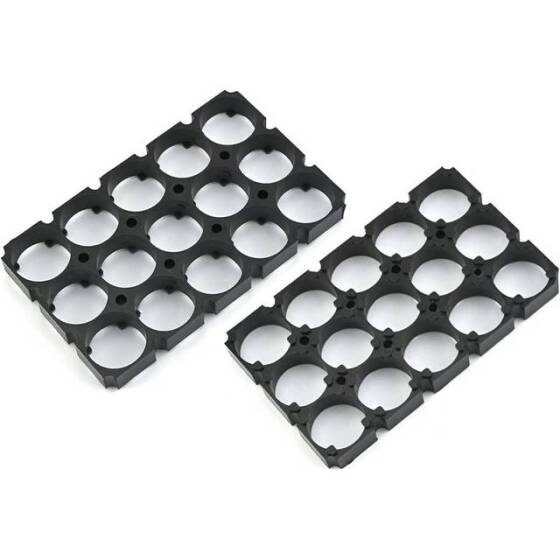 18.5mm Delik Çaplı 3x5 15'li 18650 Pil Tutucu - 2