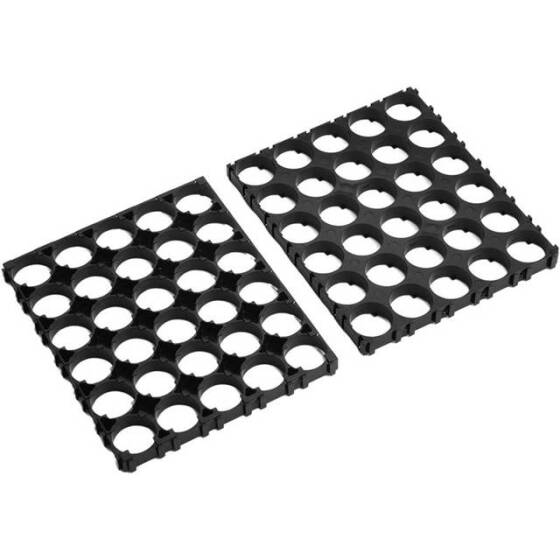 18.5mm Delik Çaplı 5x6 30'lu 18650 Pil Tutucu - 1