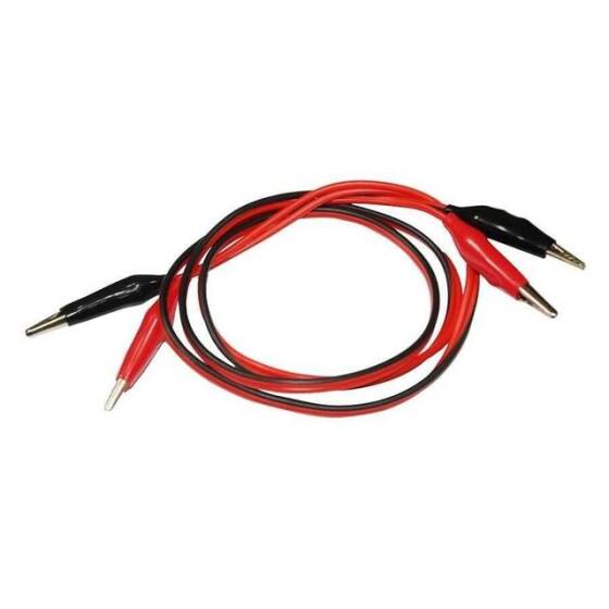 1m Krokodil Kablo Çifti - Timsah Ağızlı Kablo - 1