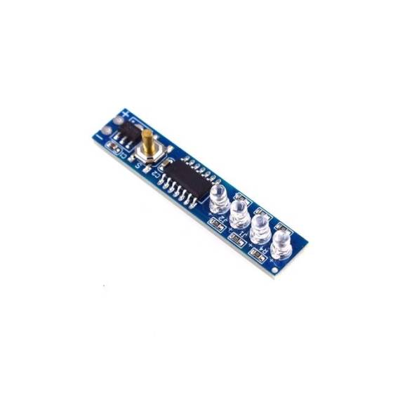 1S 18650 12V Lityum Pil Kapasitesi Göstergesi Modülü Güç Yüzde Seviyesi Test Cihazı Led Ekran Devre Kartı Modülü - 5