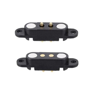 2 Pin 2.54mm Pogo Pin Manyetik Konnektör Takımı - Kulaklı - 1