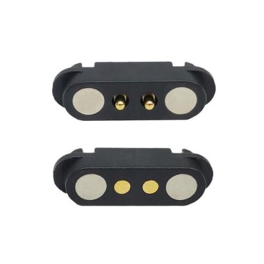 2 Pin 2.54mm Pogo Pin Manyetik Konnektör Takımı - 1