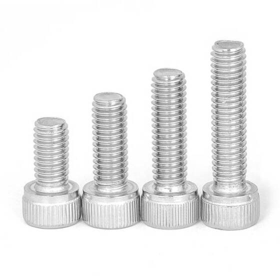201 Paslanmaz Çelik Silindirik Altıgen Soket Başlı Vida M3 14mm - 5