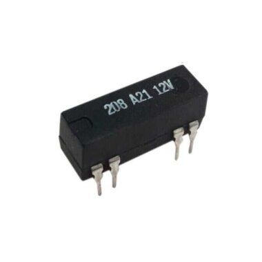 208 A21 12V Reed Röle Çift Kontak N/O 12VDC 0.5A - elfein