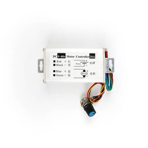 20A 60V PWM DC Motor Hız Regülatörü Modülü (9V 12V 24V 36V 48V 60V) - 6