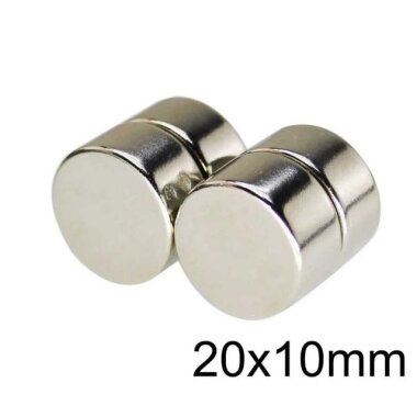 20X10mm Neodyum Güçlü Mıknatıs - Neodim Magnet - Görsu Elektronik