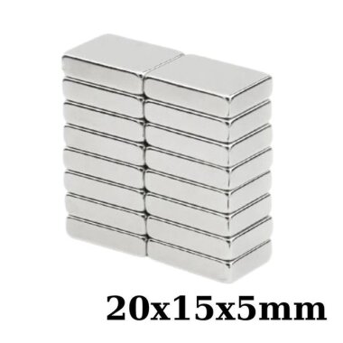 20x15x5mm Neodyum Güçlü Mıknatıs - Neodim Magnet - Görsu Elektronik