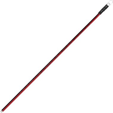 220V 5mm Şeffaf Sarı LED 20cm Kablolu - 5