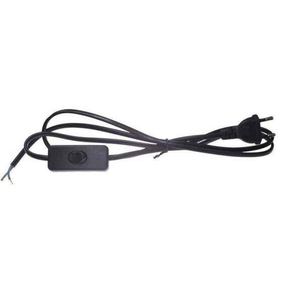 220V Aç Kapa Arapuar Anahtarlı Fiş Kablo 1.5 metre - 2