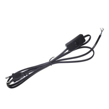 220V Aç Kapa Arapuar Anahtarlı Fiş Kablo 1.5 metre - 3