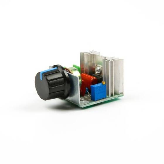 220v AC Motor Sürücü / 2000w Voltaj Regülatörü Hız & Işık Düşürücü - 1