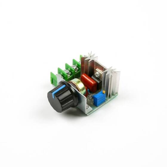 220v AC Motor Sürücü / 2000w Voltaj Regülatörü Hız & Işık Düşürücü - 6