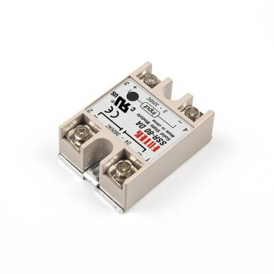 24-380V SSR-80DA Solid State Röle - 4