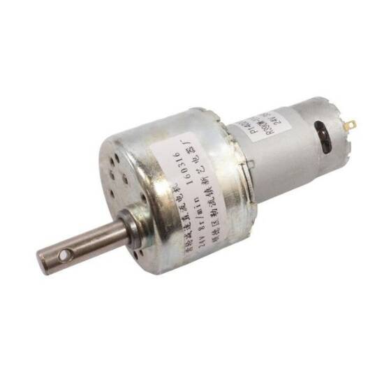 24V 8Rpm 47mm Redüktörlü Dc Motor - 1