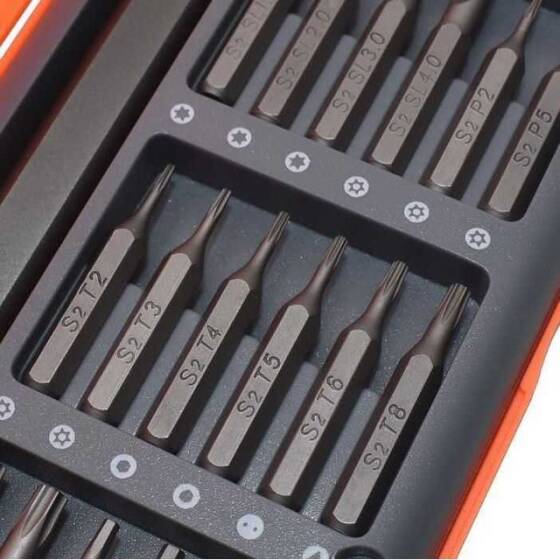 25 Parça Elektronikçi Tornavida Seti - 3