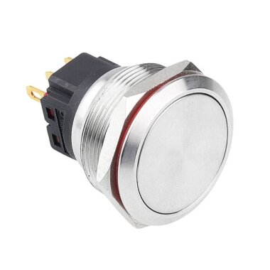 25B-P1Z 25mm Düz Anahtarlı Metal Buton - WDELE