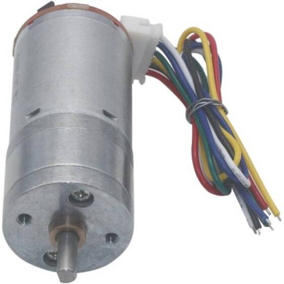 25GA-370 6V 26RPM DC Mikro Dişli Redüktörlü Motor - 1