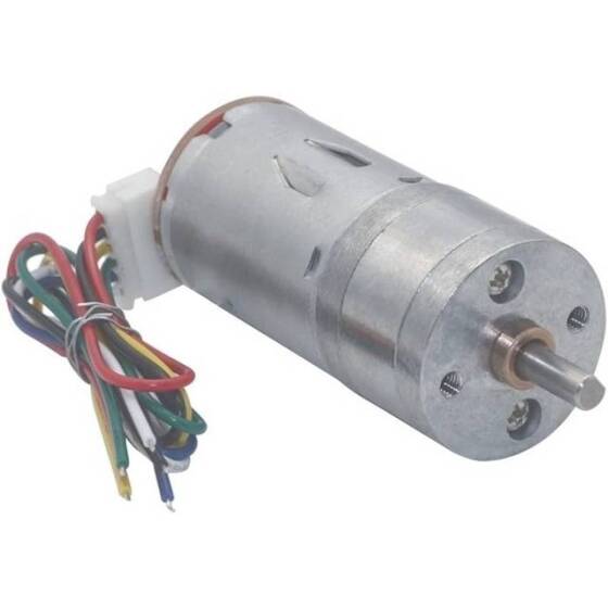 25GA-370 6V 26RPM DC Mikro Dişli Redüktörlü Motor - 4