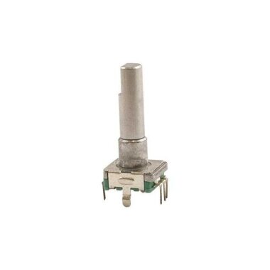 25mm D Şaft Yaylı Rotary Encoder - Oto Potans - Görsu Elektronik