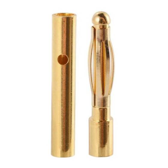 2mm Banana Bullet Plug Çifti - 1