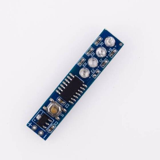 2S 18650 12V Lityum Pil Kapasitesi Göstergesi Modülü Güç Yüzde Seviyesi Test Cihazı Led Ekran Devre Kartı Modülü - 3