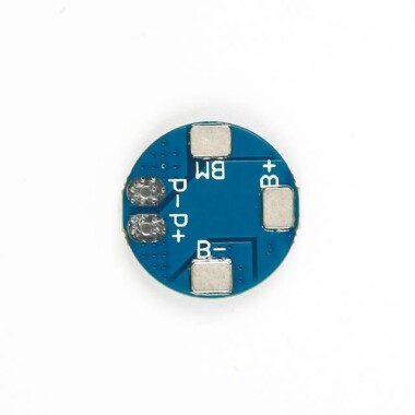 2S 8.4V Lityum Pil Koruma Kartı Yuvarlak 7.4V Aşırı Şarj - Aşırı Deşarj Koruması - 5A Çalışma Akımı - 7A Akım Limiti - 2