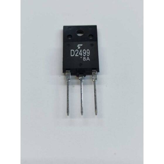 2SD2499 TO-3PF 1500V 6A NPN Transistör - 1