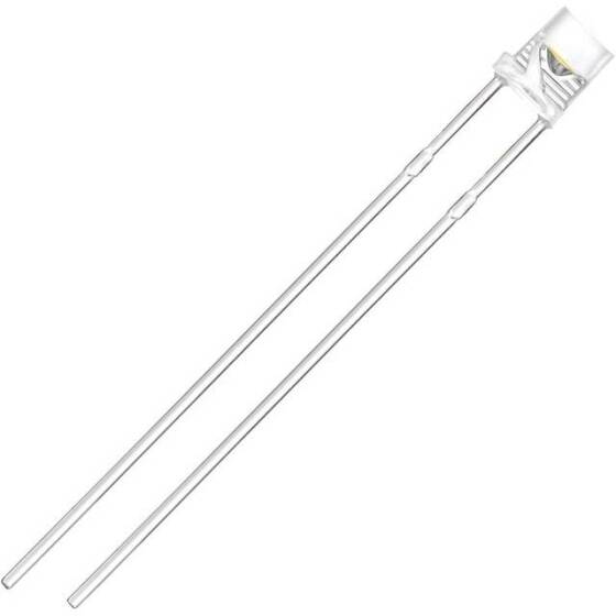 2V 20mA 3mm Şeffaf Kırmızı+Pure Yeşil Çift Renk Led CA 28mm Bacak Uzunluğu - 4