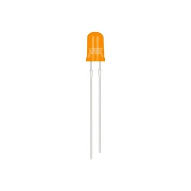 2V 20mA 5mm Turuncu Led 28mm Bacak Uzunluğu - 2