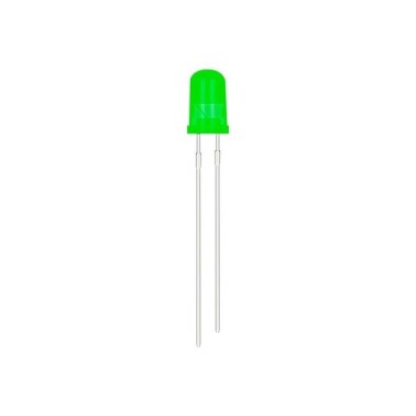 2V 20mA 5mm Yeşil Led 28mm Bacak Uzunluğu - 2