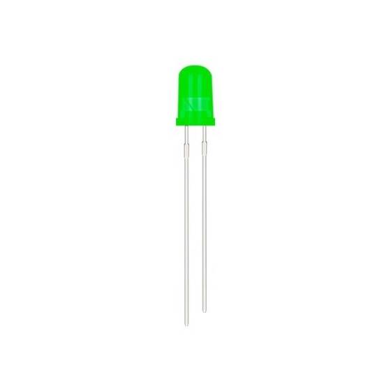 2V 20mA 5mm Yeşil Led 28mm Bacak Uzunluğu - 2