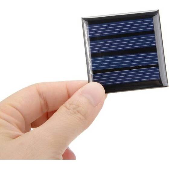2V 50MA Polikristalin Silikon Lamine Güneş Paneli 54x45mm - 5