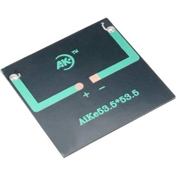 2V 80MA Polikristalin Silikon Lamine Güneş Paneli 60x60mm - 4