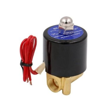 2W-025-08 DC 12V NC Elektromanyetik Valf - Solenoid Valf - CNYUXI