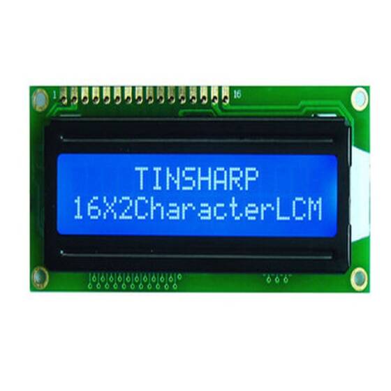 2x16 Karakter LCD Ekran Sol Alt Mavi - 1