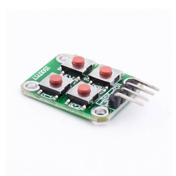 2x2 Matrix 4 Butonlu Keypad Klavye Modülü - 3