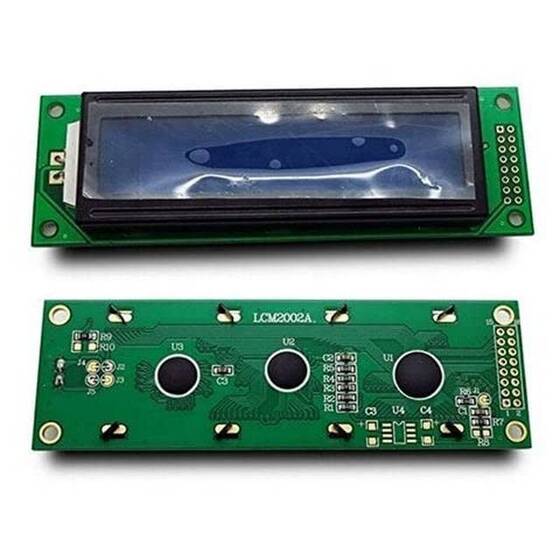 2x20 Lcd Ekran Mavi 5V - 3